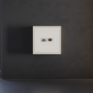 Накладка для розетки TV+RJ45 кат. 6 Voltum S70 (хлопок) VLS002713 Накладка для розетки TV+RJ45 кат. 6 Voltum S70 (хлопок) VLS002713