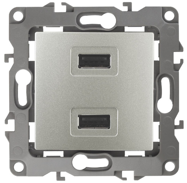 Розетка USB Эра 12-4110-15 Б0027500 Розетка USB Эра 12-4110-15 Б0027500