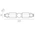 Соединение с меняющимся углом к треку 5040xx-(F)/(R) Lightstar Quattro 504156-FRPI Соединение с меняющимся углом к треку 5040xx-(F)/(R) Lightstar Quattro 504156-FRPI