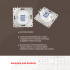Розетка RJ45 Arte Milano 205.45-1.white Розетка RJ45 Arte Milano 205.45-1.white