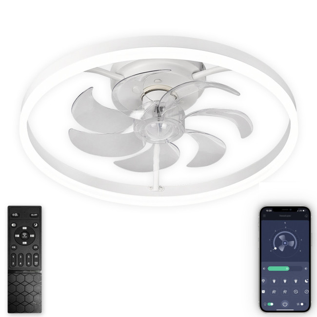 Люстра-вентилятор Natali Kovaltseva Ledfan LED LAMPS 81489