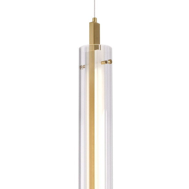 Подвесной светильник Indigo Vitreo 11067/B/1P Brass V000175L Подвесной светильник Indigo Vitreo 11067/B/1P Brass V000175L