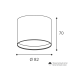 Накладной светильник Wolta Basic WSL-GX53/01W Накладной светильник Wolta Basic WSL-GX53/01W