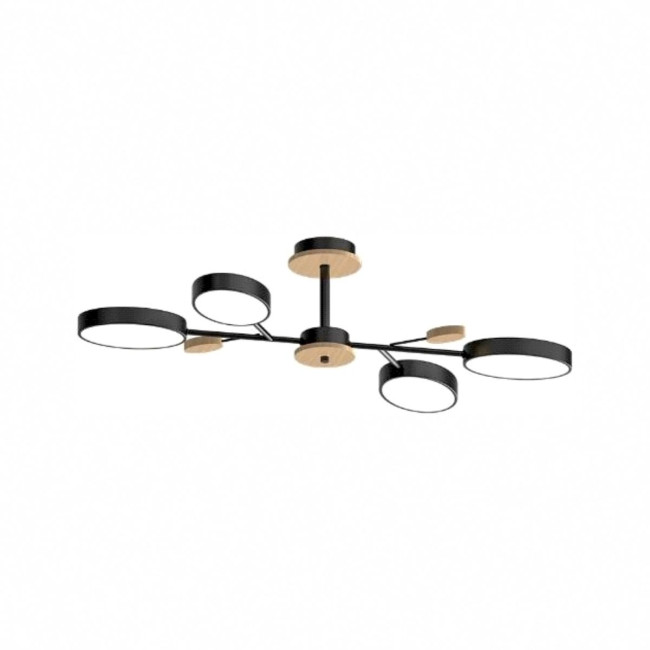 Люстра на штанге LED4U L3219-830 BK Люстра на штанге LED4U L3219-830 BK