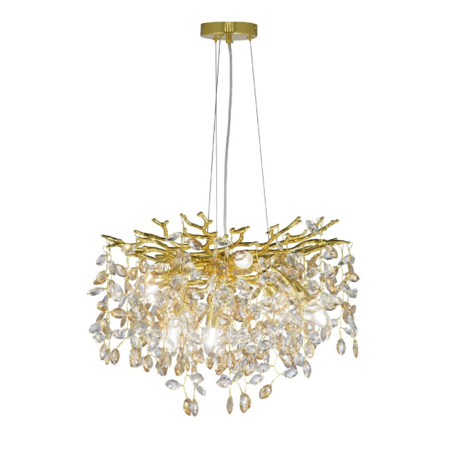 Подвесная люстра Lumina Deco Brevia LDP 8027-600 GD Подвесная люстра Lumina Deco Brevia LDP 8027-600 GD