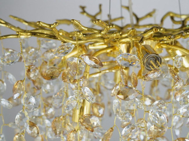 Подвесная люстра Lumina Deco Brevia LDP 8027-600 GD Подвесная люстра Lumina Deco Brevia LDP 8027-600 GD