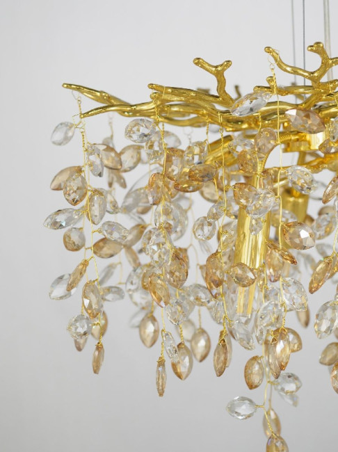 Подвесная люстра Lumina Deco Brevia LDP 8027-600 GD Подвесная люстра Lumina Deco Brevia LDP 8027-600 GD