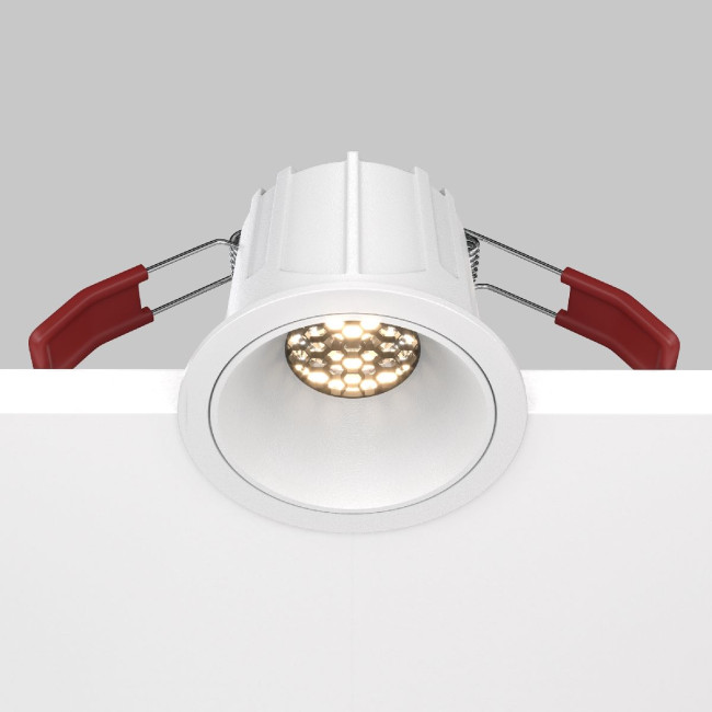 Встраиваемый светильник Maytoni Technical Alfa LED DL043-01-10W3K-RD-W Встраиваемый светильник Maytoni Technical Alfa LED DL043-01-10W3K-RD-W
