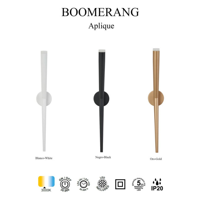 Настенный светильник Mantra Boomerang 9246 Настенный светильник Mantra Boomerang 9246