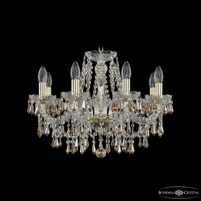 Подвесная люстра Bohemia Ivele Crystal 1403/8/195 G K721