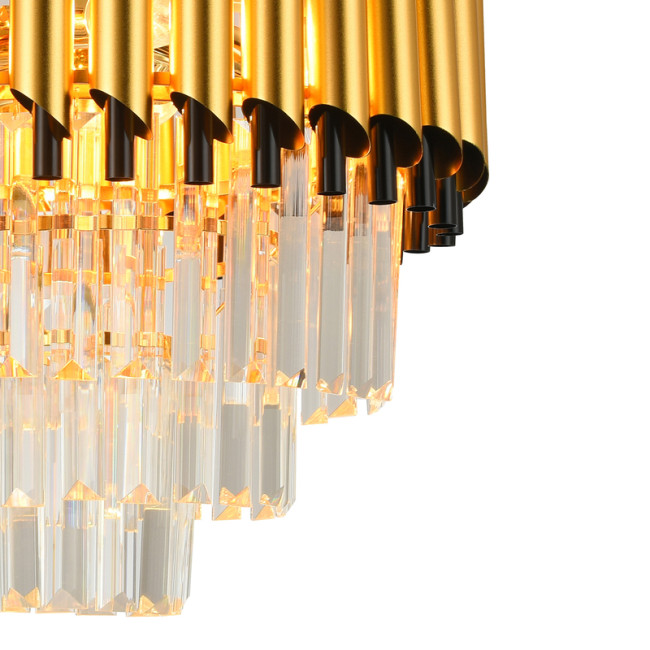 Подвесная люстра Natali Kovaltseva DARIAN 76017/5C GOLD Подвесная люстра Natali Kovaltseva DARIAN 76017/5C GOLD