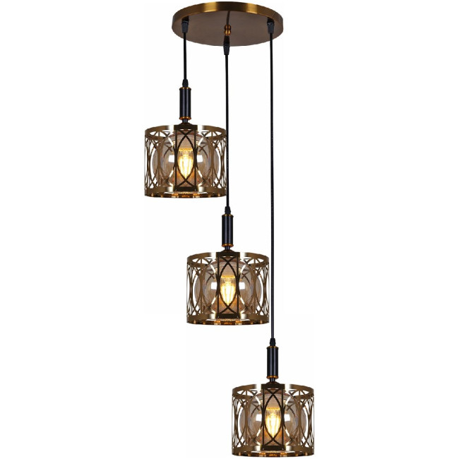 Подвесной светильник Reluce 06018-0.9-03 BK (GAB) Подвесной светильник Reluce 06018-0.9-03 BK (GAB)