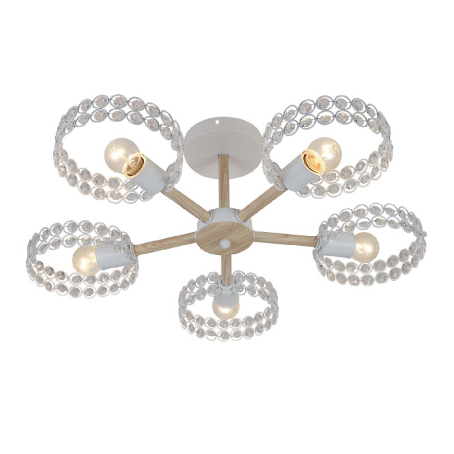 Люстра на штанге Escada Banjo 679/5P White Люстра на штанге Escada Banjo 679/5P White