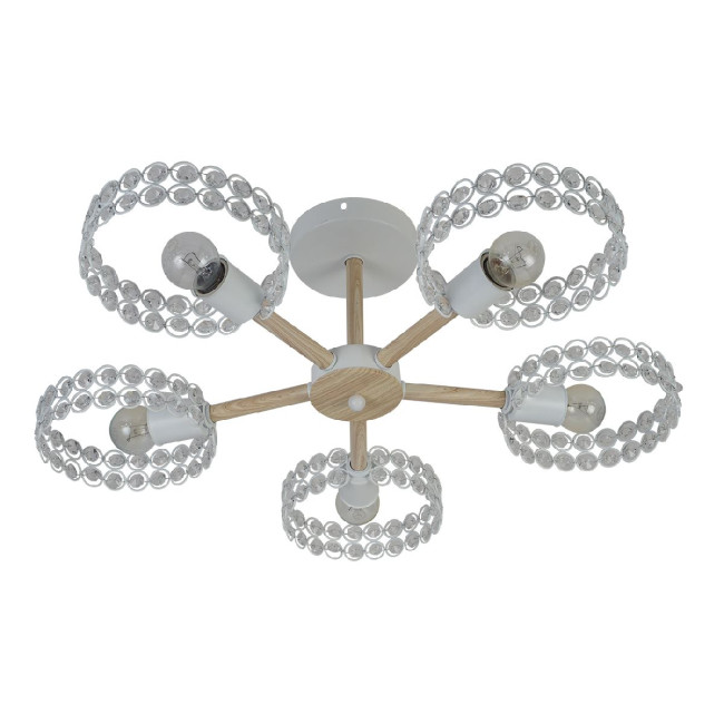 Люстра на штанге Escada Banjo 679/5P White Люстра на штанге Escada Banjo 679/5P White