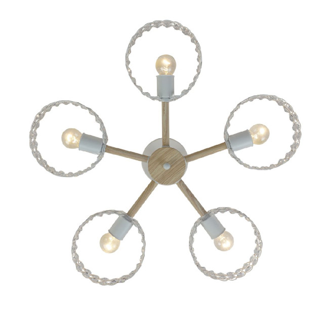 Люстра на штанге Escada Banjo 679/5P White Люстра на штанге Escada Banjo 679/5P White