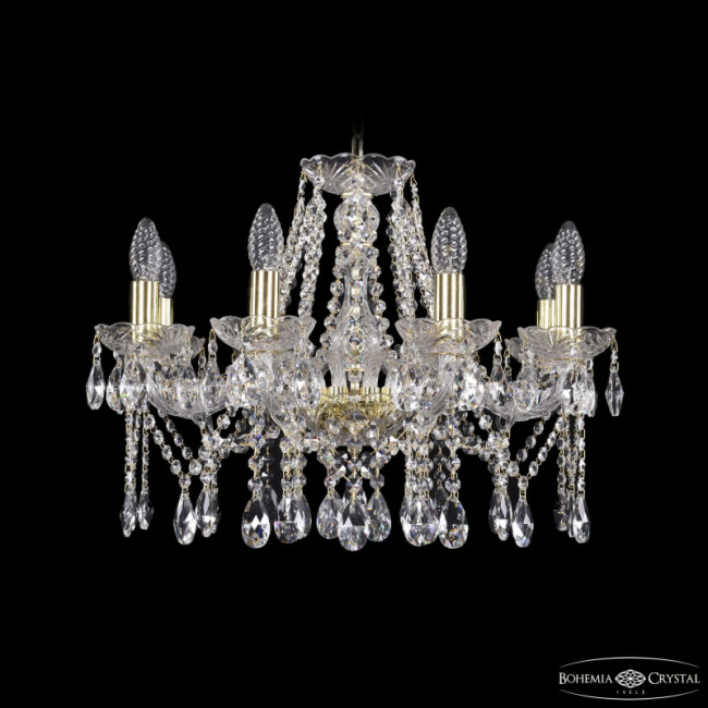 Подвесная люстра Bohemia Ivele Crystal 1413/8/200 G