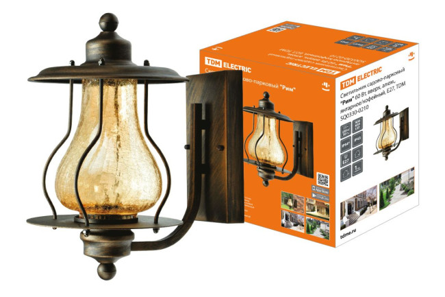 Уличный настенный светильник TDM Electric Рим SQ0330-0210 Уличный настенный светильник TDM Electric Рим SQ0330-0210