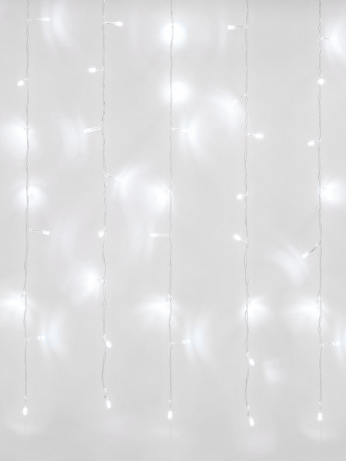 Уличная светодиодная гирлянда (UL-00007217) Uniel занавес 220V белый ULD-C3020-240/TTK White IP44
