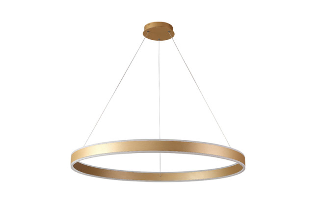 Подвесной светодиодный светильник Crystal Lux MUCHOS SP88W LED D1000 GOLD