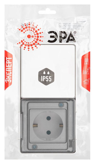 Блок розетка с выключателем Эра 11-7501-01 Б0063288 Блок розетка с выключателем Эра 11-7501-01 Б0063288