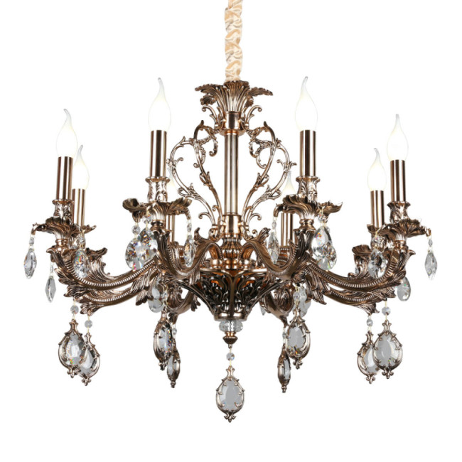 Подвесная люстра Omnilux Senis OML-74703-08 Подвесная люстра Omnilux Senis OML-74703-08