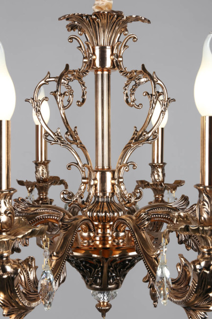 Подвесная люстра Omnilux Senis OML-74703-08 Подвесная люстра Omnilux Senis OML-74703-08