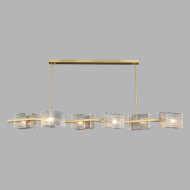 Подвесная люстра iLamp Dallas 2078-6L BR