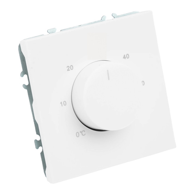 Терморегулятор механический Stekker Эмили RSW00-5120-01 белый фарфор, soft touch 50711