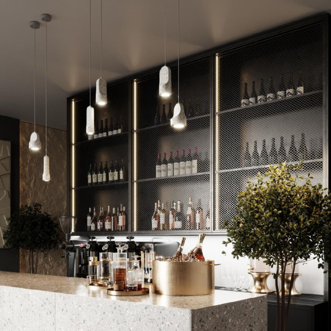 Подвесной светильник Odeon Light Pietra 7010/1B Подвесной светильник Odeon Light Pietra 7010/1B