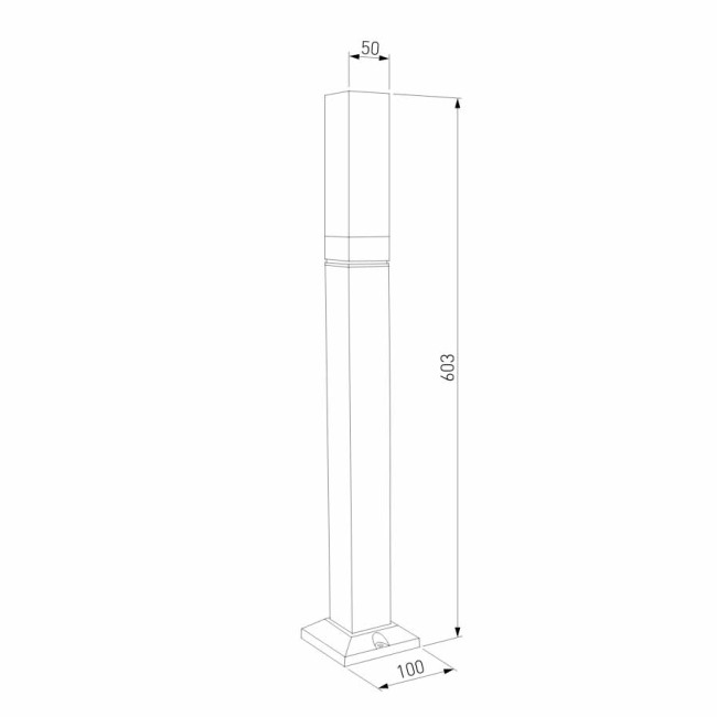 Ландшафтный светильник Elektrostandard 1537 TECHNO LED 4690389168796 Ландшафтный светильник Elektrostandard 1537 TECHNO LED 4690389168796