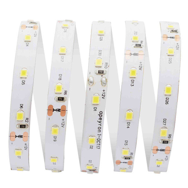 Светодиодная лента Apeyron 12В СТ 8Вт/м smd2835 60д/м IP20 800Лм/м 4000К 00-130 Светодиодная лента Apeyron 12В СТ 8Вт/м smd2835 60д/м IP20 800Лм/м 4000К 00-130