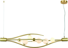 Подвесная люстра Indigo Flusso 11025/7P Gold V000231 Подвесная люстра Indigo Flusso 11025/7P Gold V000231