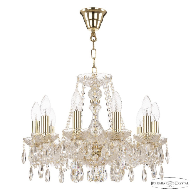 Подвесная люстра Bohemia Ivele Crystal 116/10/165 G Подвесная люстра Bohemia Ivele Crystal 116/10/165 G