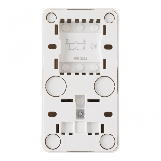 Розетка с заземлением и шторками + выключатель двухклавишный Arte Milano 310.53-1.white