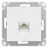 Розетка компьютерная RJ45, кат. 6A, Systeme Electric AtlasDesign Лотос ATN001386