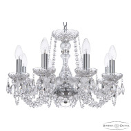 Подвесная люстра Bohemia Ivele Crystal 119/8/165 Ni Подвесная люстра Bohemia Ivele Crystal 119/8/165 Ni