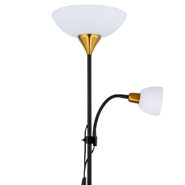 Торшер Arte Lamp Duetto A9569PN-2BK Торшер Arte Lamp Duetto A9569PN-2BK