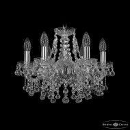 Подвесная люстра Bohemia Ivele Crystal 1409/6/141 Ni