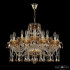 Подвесная люстра Bohemia Ivele Crystal 5413/10+5/240 G Amber/M-1G K721 Подвесная люстра Bohemia Ivele Crystal 5413/10+5/240 G Amber/M-1G K721