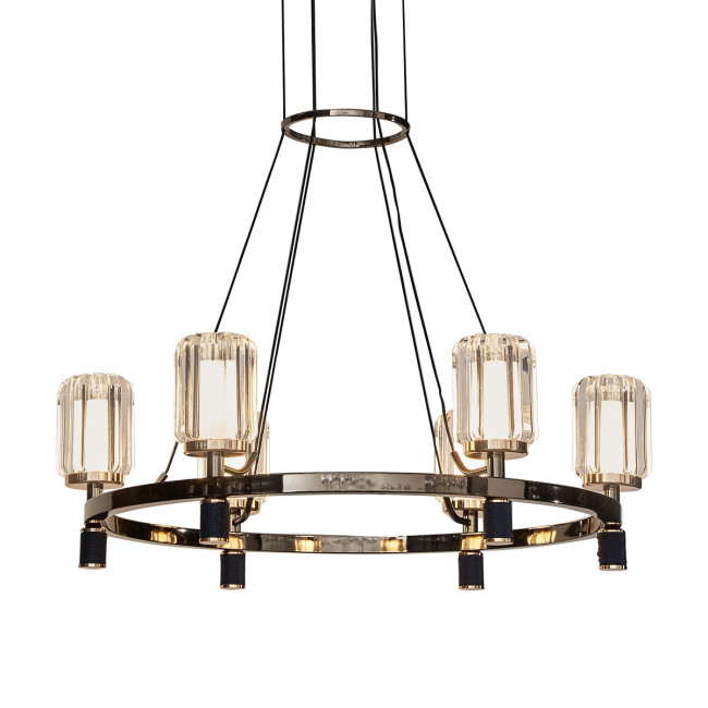 Люстра P0738-6A gold/black