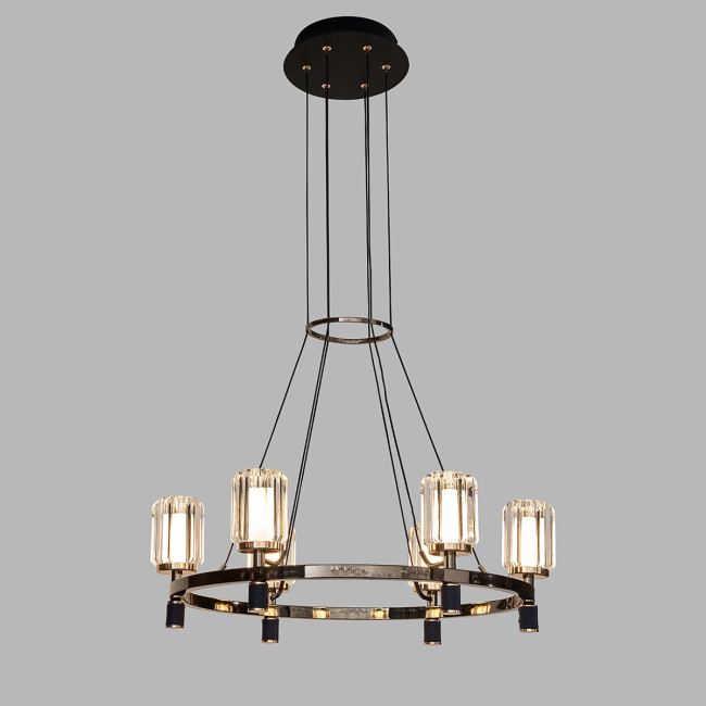 Люстра P0738-6A gold/black