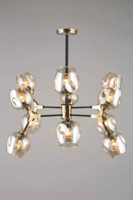 Потолочная люстра Omnilux Pozzallo OML-93407-12 Потолочная люстра Omnilux Pozzallo OML-93407-12