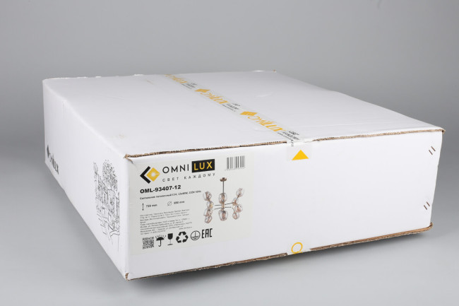 Потолочная люстра Omnilux Pozzallo OML-93407-12 Потолочная люстра Omnilux Pozzallo OML-93407-12