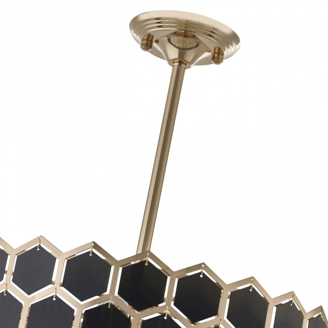 Люстра на штанге Arte Milano Sorrento 375009/4+2/300/480 GD