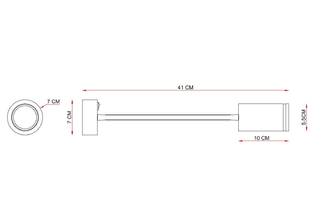 Гибкое бра Arte Lamp Imai A2266AP-1WH