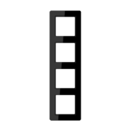 Рамка четырехместная Jung AF584BFSW