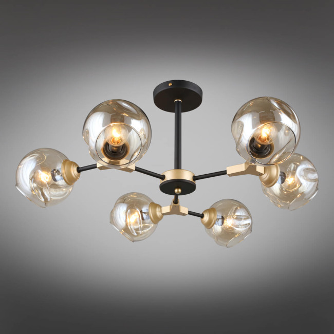 Потолочная люстра Omnilux Sandrigo OML-93607-06 Потолочная люстра Omnilux Sandrigo OML-93607-06