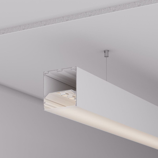 Профиль Arlight LINE-M-7575-2000 WHITE 058157 Профиль Arlight LINE-M-7575-2000 WHITE 058157