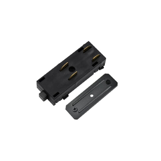 Коннектор питания прямой Aployt Magnetic track 220 APL.0280.00.01 Коннектор питания прямой Aployt Magnetic track 220 APL.0280.00.01