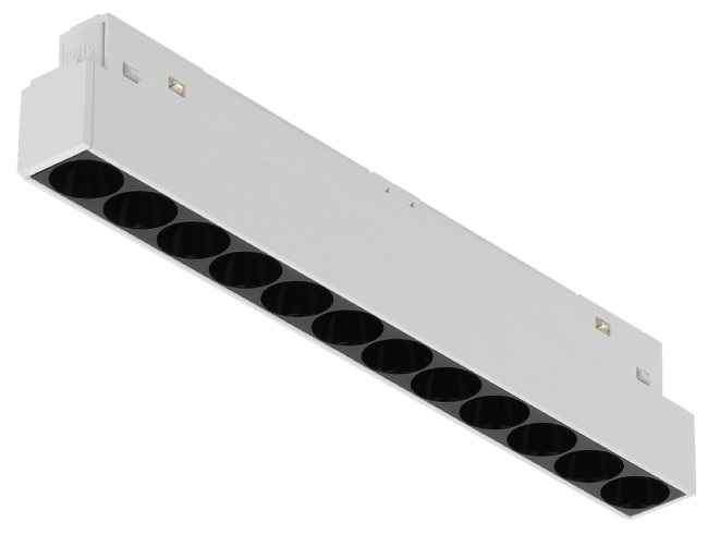 Трековый магнитный светильник iLedex Vision 4822-002-L235-12W-38DG-3000K-WH Трековый магнитный светильник iLedex Vision 4822-002-L235-12W-38DG-3000K-WH